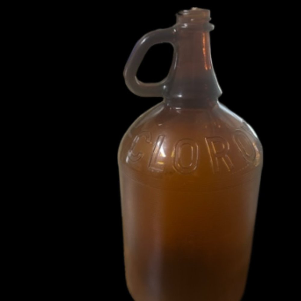 Early 1900's Antique 1/2 gallon Clorox Bleach Bottle